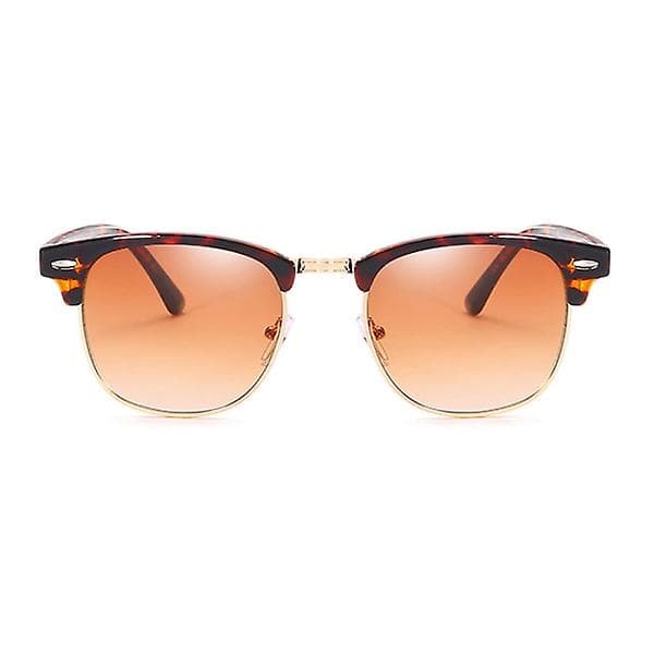Leopard aurinkolasit Clubmaster Light Glass Brown