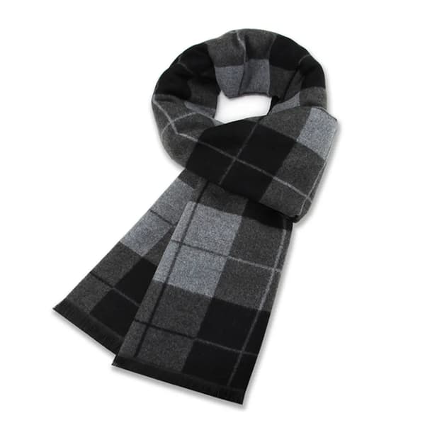 Halsduk Herr Stickad Halsduk Dam Varm Höst Vinter Halsduk, Herrhalsduk Basic Klassisk Modern Elegant Varm Lång Vinterhalsduk(1)