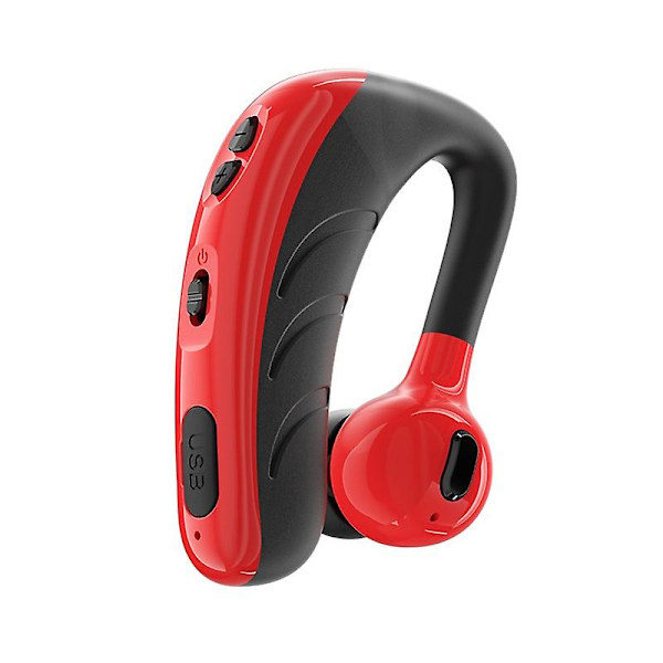 Verkligen trådlösa Bluetooth 5.1-hörlurar Vattentäta Sport Stereo In Ear Hörlurar Business Earhook Bluetooth Headset Brusreducering Trådlösa Öronproppar Voi