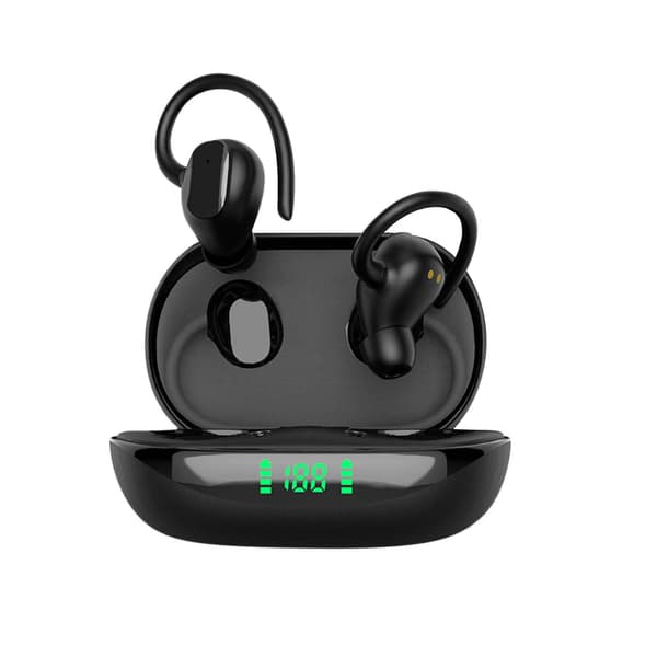 Nye 5.1 Bluetooth-øretelefoner Trådløse ørepropper Headset Sportsørepropper