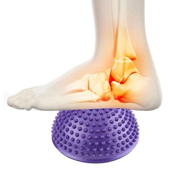 Massageboll|Halvcirkel Massage Träning Durian Boll - Lila