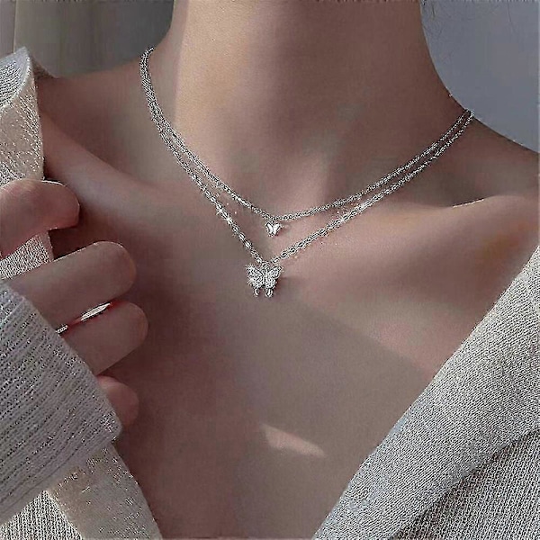 Vintage Pärlberlock Lagerhalsband Dam Smycken Lageraccessoarer För Flickor Kläder Estetiska Gåvor Mode Hänge（Stil 12）
