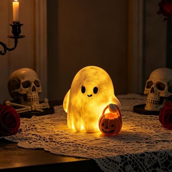 Gresskarlys, Halloween-dekorasjon, LED dekorativt gresskar
