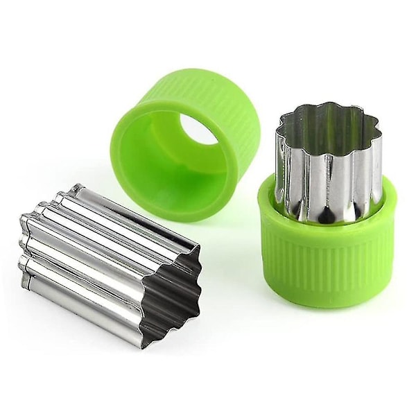 Mindre stål grönsakssats, mini ie mögelbröd s frukt s för barn (12 st/set)