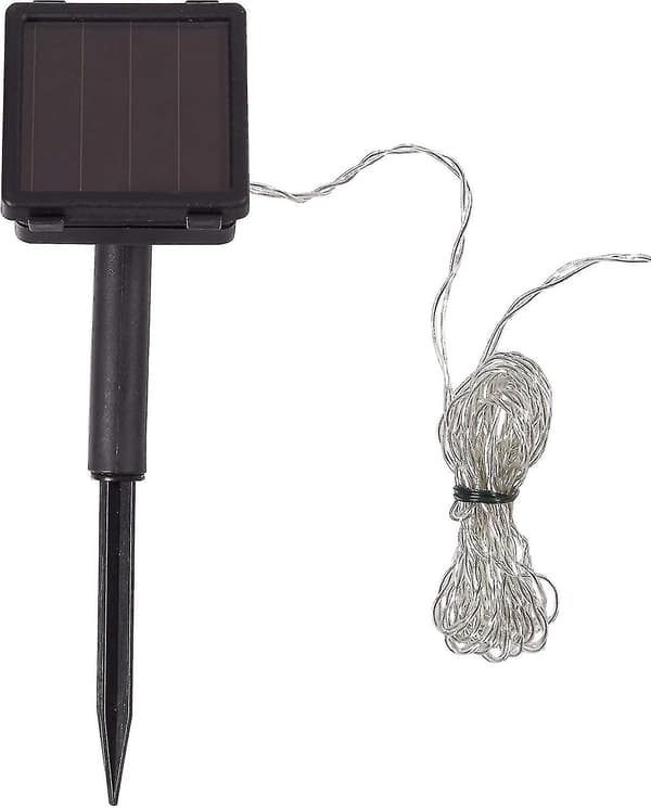 Ljusslinga Svampar Solcellslampor Utomhus Trädgård Toadstool Varm Vit Led 3,5m Ip44