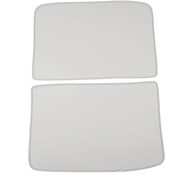 Tesla Model Y 2021-2023 Grå Split Typ Glas Tak Solskydd - Värmeisolering & UV-skydd