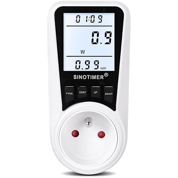 MSBD DDS109L Digital Energimätare Wattmeter Övervakningsenhet Effekt El Kwh Effektmätare Analysator Fr
