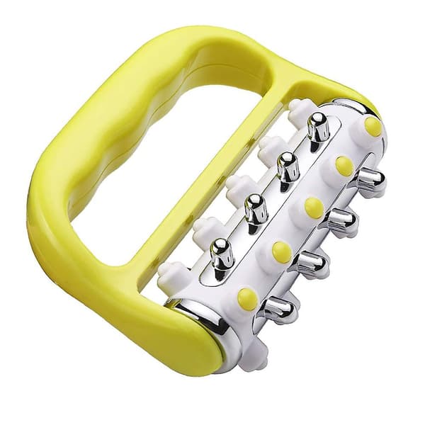 massager|Håndrulle Massager - Gul