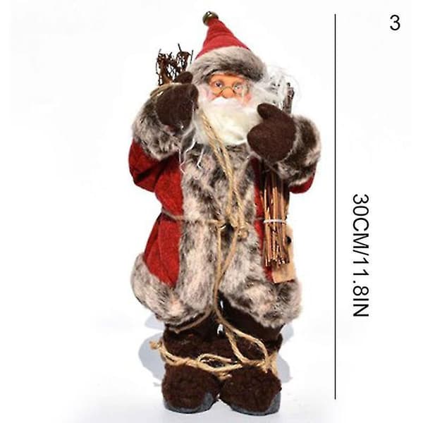 30cm Julemand Figur Statuer Innovative Julebord