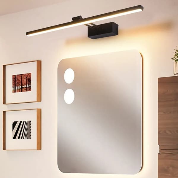 Speil lys LED speillampe, 8W baderomslys hvitt, speillamper