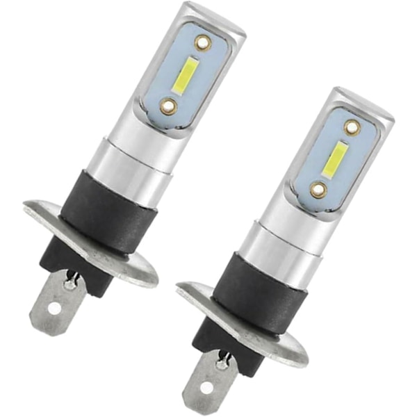 2 LED H3 sumuvaloa, auton ajovalot, valkoinen ajovalo