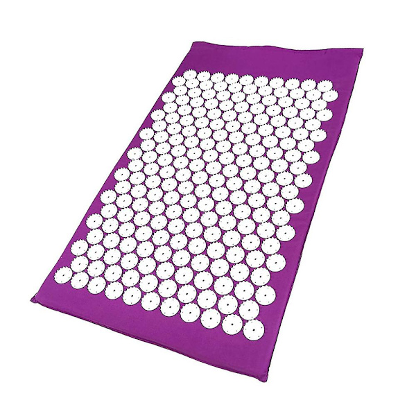 Massagematta|Akupressurmassagekudde - Lila