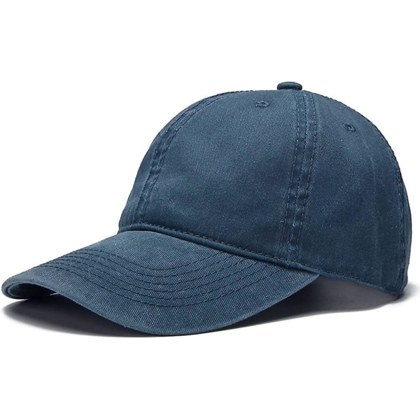 Mænd Kvinder Almindelig Bomuld Justerbar Vasket Twill Lav Profil Baseball Cap Heilwiy Gave