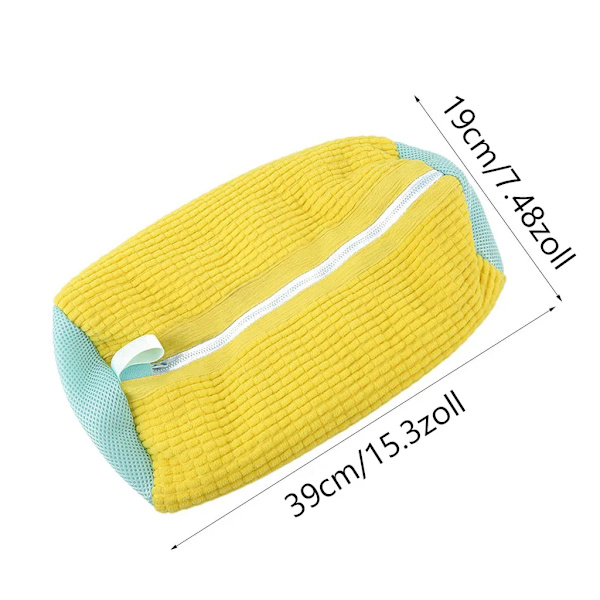 Pesu- ja suojapussit, 2-osainen 38 cm kengille, pesukoneisiin