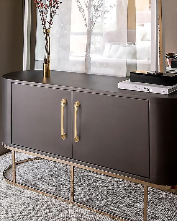 4 stk møbelgreb, hulafstand 96mm, stangmøbelgreb, køkkengreb, guld