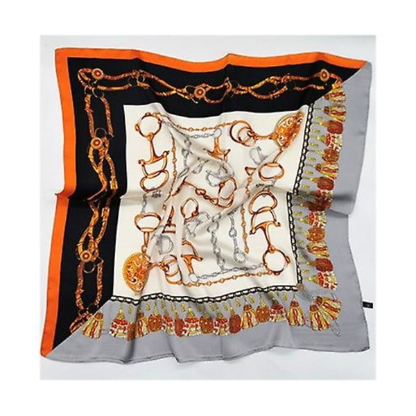 Kvinners silkeskjerf imitert silke profesjonelt skjerf 27,6''*27,6''