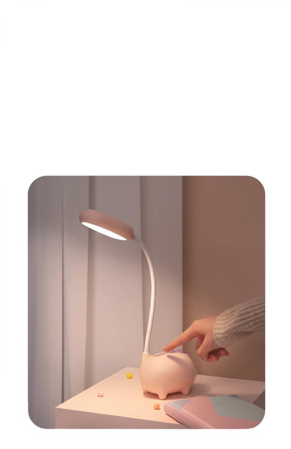 Unik dinosaur bordlampe LED natlys til børn trådløs