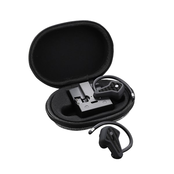Stereo støyreduserende trådløst Bluetooth-headset med ladeetui