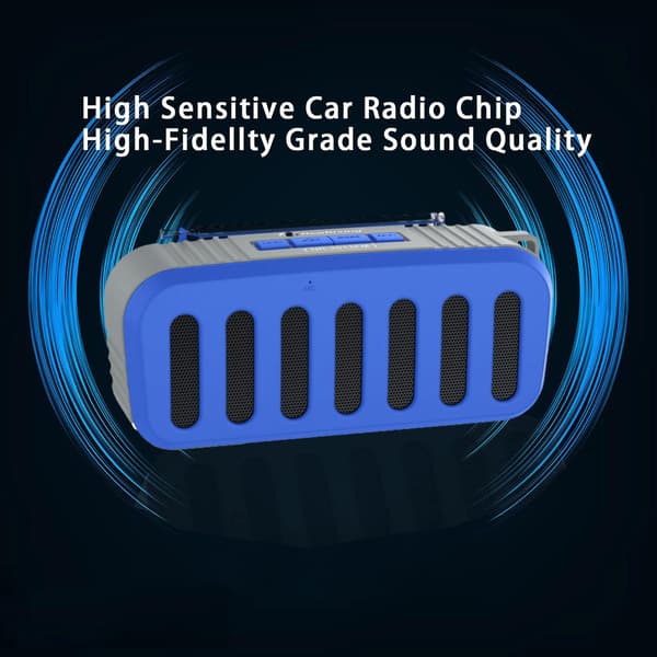 Clearance Bluetooth-högtalarradio Trådlös Utomhussport Bärbar Stereo