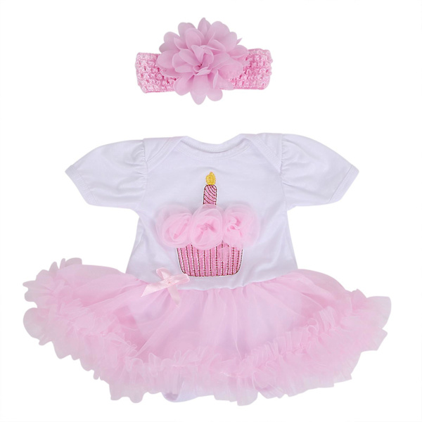 Baby Kids Simulation Doll Lovely Dress Clothes Accessories for 20-22inch Dolls