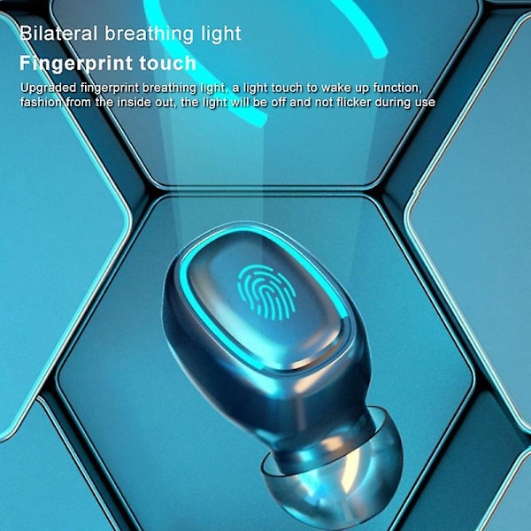 Tws Langattomat Bluetooth-kuulokkeet Vedenpitävät Urheilustereot Handsfree-puhelukuulokkeet Korvassa Bluetooth-kuulokkeet Kosketusohjauskuulokkeet Led-latauskotelolla