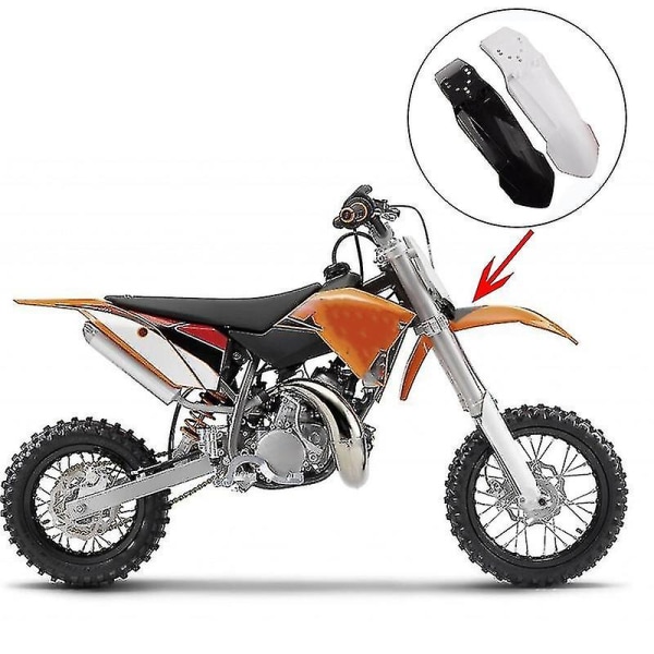 Motorcykel plastsats framskärm för 50 2016-2019 Dirt Pit Bike Taotao Db20 (svart)