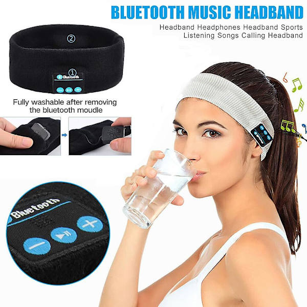 Uni Sleep -kuulokkeet Bluetooth 5.0 - Urheilupanta Urheilukuulokkeet