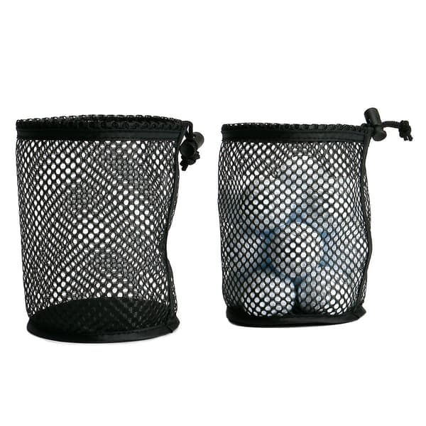 Golfboldtasker 2 stk. Nylon Nylon Snøre Net Opbevaringstaske 22*20cm