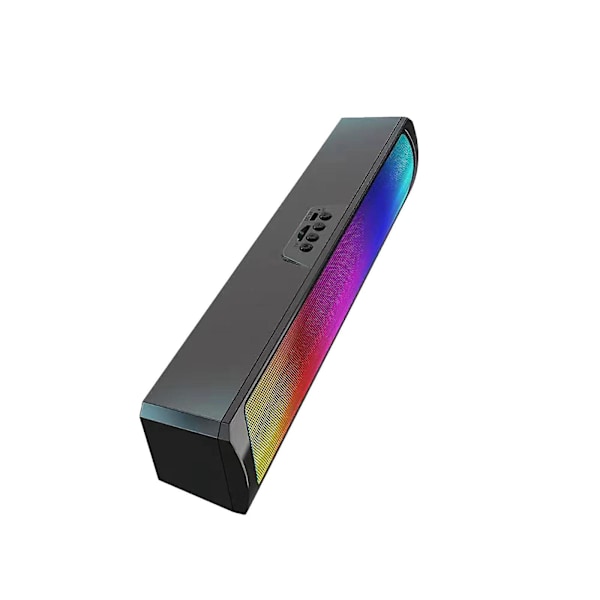 Datorhögtalare 2023 Hemdator Bluetooth-högtalare Kvalitet Högt Volym Subwoofer Långt Ljudsystem Utrymme (Flerfärgad)