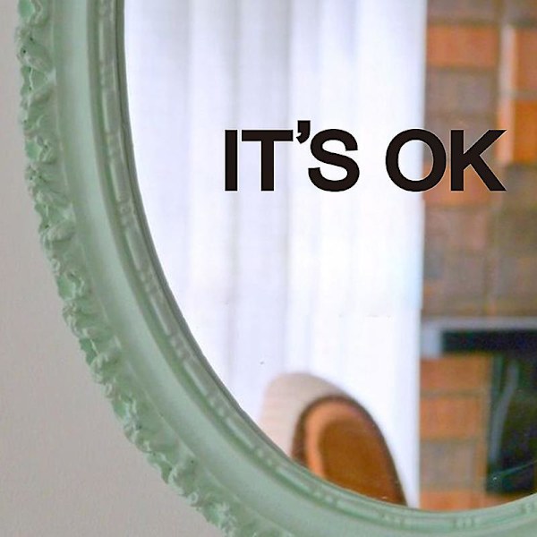Dww-IT'S OK soverom inngangshall sovesal interiørdekorasjon veggklistremerker