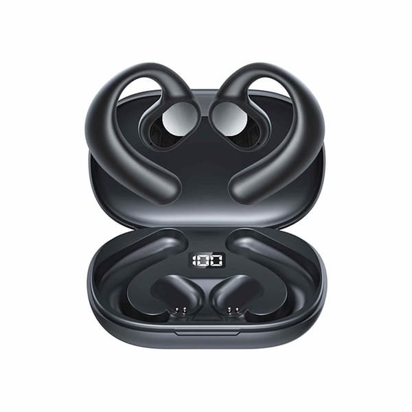 Konduktions Bluetooth-headset som inte sitter i örat Ows Sports Bluetooth-headset Hängande öra Typ Superlång batteritid