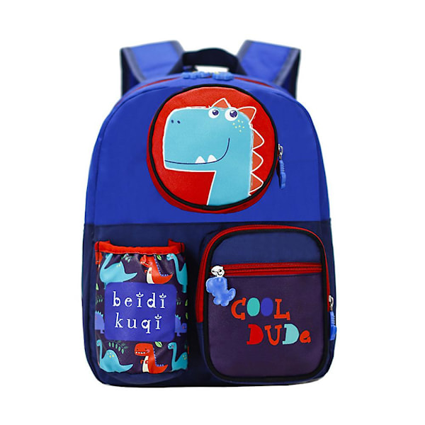 Barne Unisex Tegneserie Superhelt Spiderman Ryggsekk Skolesekk (Dinosaur)