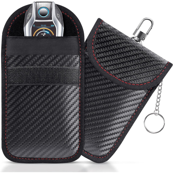 12,5*8 cm1 paket mini anti-Rfid bilnyckelväska, anti-Rfid bilnyckelväska, Rfid bilnyckelupplåsningssats, cover till bil
