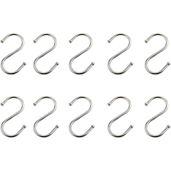 Kök Krokar S Form Metall 10st 10st Stor Present