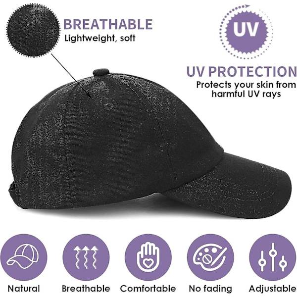 Klassisk Baseball Cap Golf Dad Til Lmell Mænd Og Kvinder 6 Panel Justerbar Herre