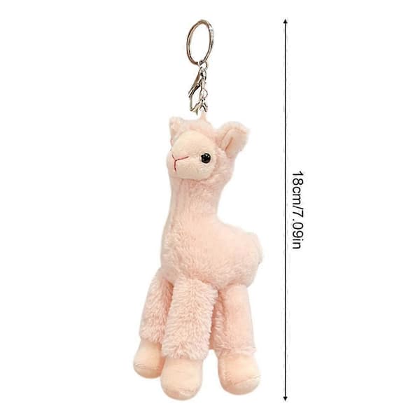 Metal nøglering mini til børn tilbehør polyester letvægts 18 cm bærbar Gray