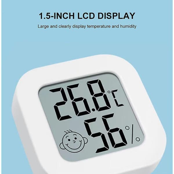 MSBD KKmoon Mini inomhus termometer fuktighet digital LCD-skärm temperaturmätare sensor hygrometer temperaturindikator termometer rums hygrometer