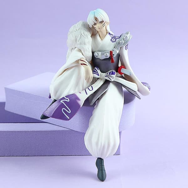 13cm Anime Inuyasha Figur Pvc Actionfigur Model Legetøj Samleobjekt Model Gave（One Size）