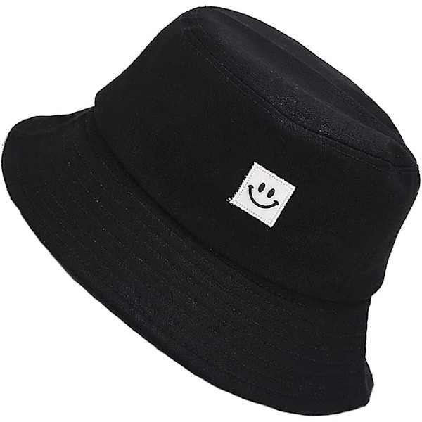 Vändbara Bucket Hatts för Kvinnor Resa Strand Solhatt Blomma Broderi Utomhus Keps Unisex