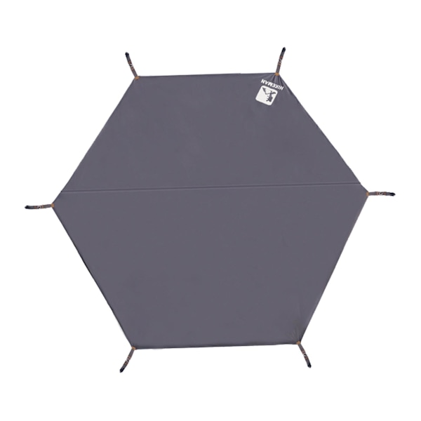 Tältfotspår Pu2000mm Utomhus Camping Tält Tarp För Mark 220x260cm（220x260cm，Grå）