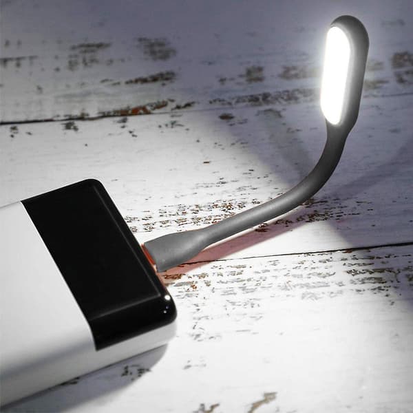 Almi 3 stk. USB LED-lampe leselampe gave