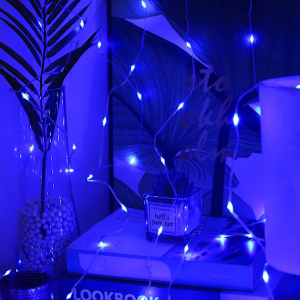 LED-slingor, batteridrivna ljusslingor