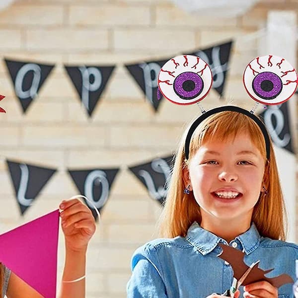 Stilige Halloween-hårbånd til Halloween-festdekorasjon
