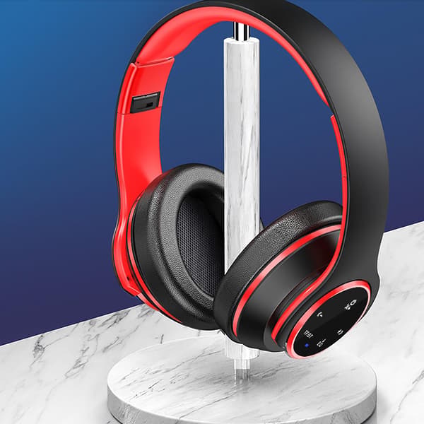 Utomhus Bluetooth-hörlurar Trådlösa - Aural Earmuff Headset Stereo Headset