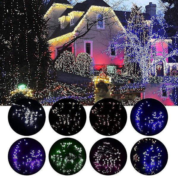 7m 50led Ip68 Led-jouluvalosarja Joulufestivaali Fairy String Lights