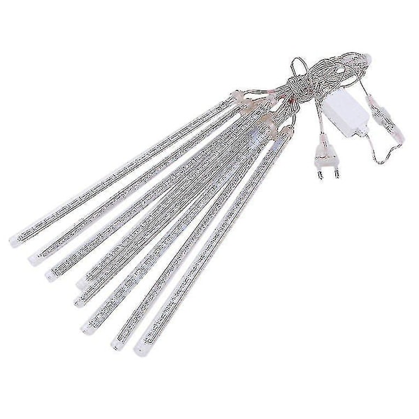 30cm Meteor Shower Rain 8 Tube Led Lights Utendørs Juledekorasjonslampe