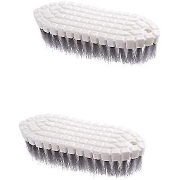 2-pack böjbar borste för rengöring av diskho, perfekt för badkar, diskho, kakelväggar, bänkskivor och golv