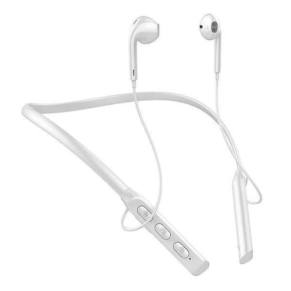 Bluetooth Headset Earphone Bluetooth5.0 Trådløst Headset Magnetisk Halsbånd Earphones Ipx5 Vandtæt Sport Earbud Med Støjreducerende Mikrofon