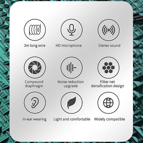 Blød silikone sovende kablet headset støjreducerende sove øretelefoner mini stereo in-ear øretelefoner med mikrofon