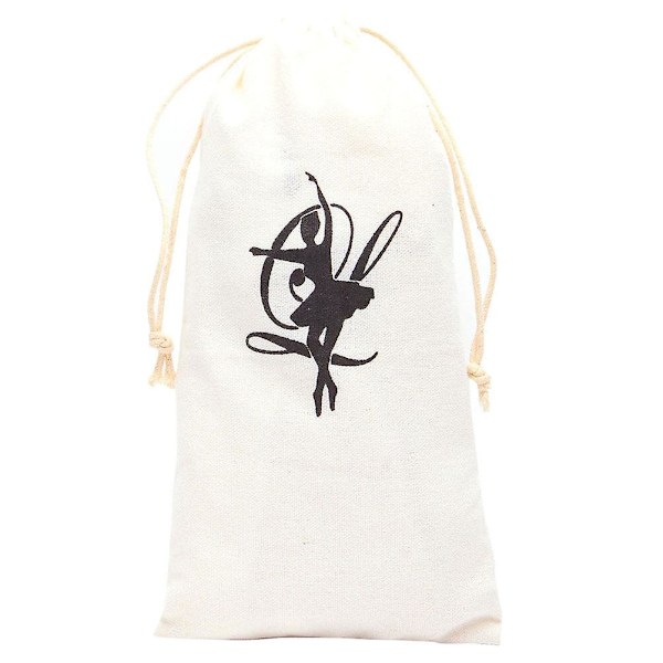 Ballet Sko Snørebånd Pose Praktisk Dansesko Holder Ballet Dansesko Opbevaringspose（27X13cm，Som Vist）